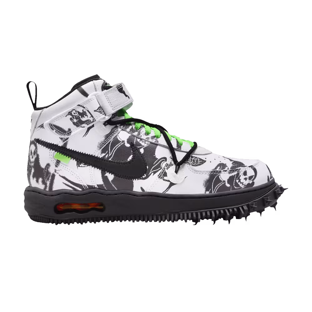 Off-White x Nike Air Force 1 Mid SP Leather Grim Reaper