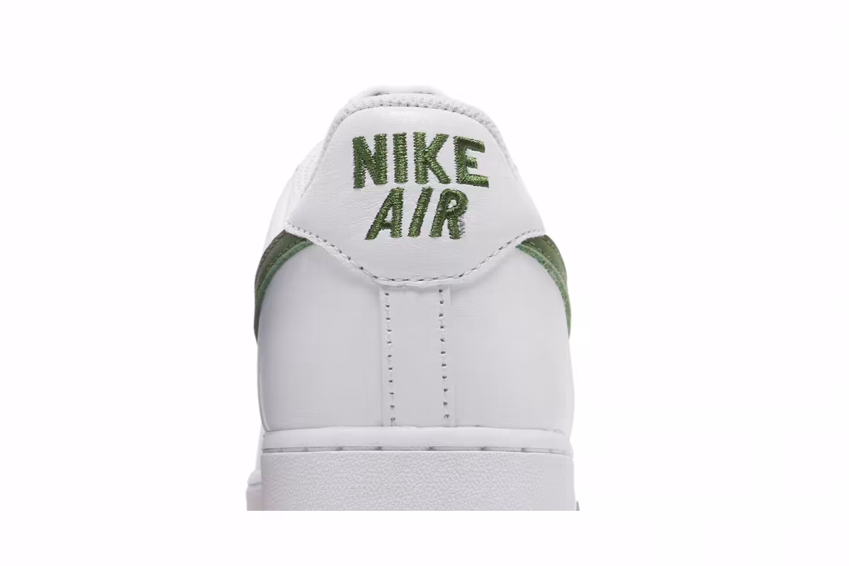 Nike Men's Air Force 1 Low Color of the Month - White Forest Green, view 8