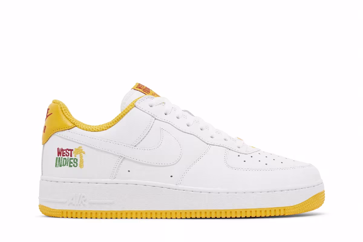 Nike Men's Air Force 1 Low West Indies - University Gold, view 2