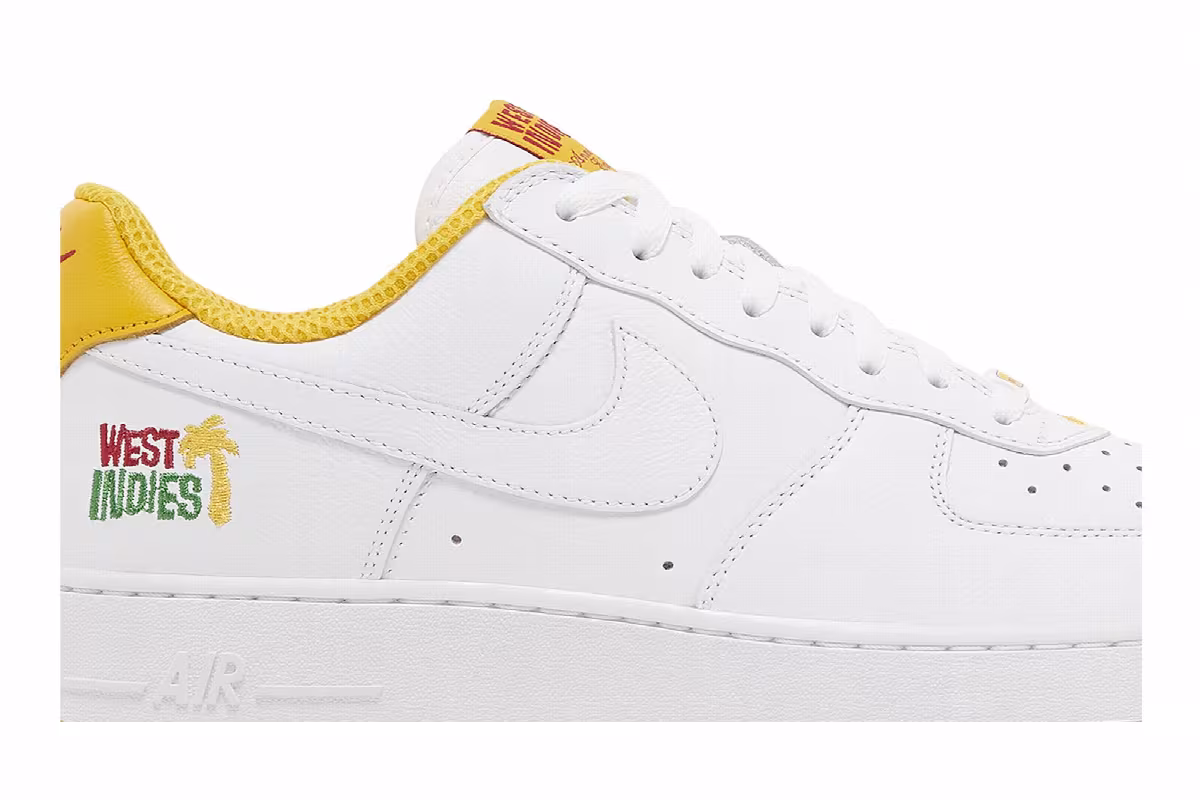 Nike Men's Air Force 1 Low West Indies - University Gold, view 3