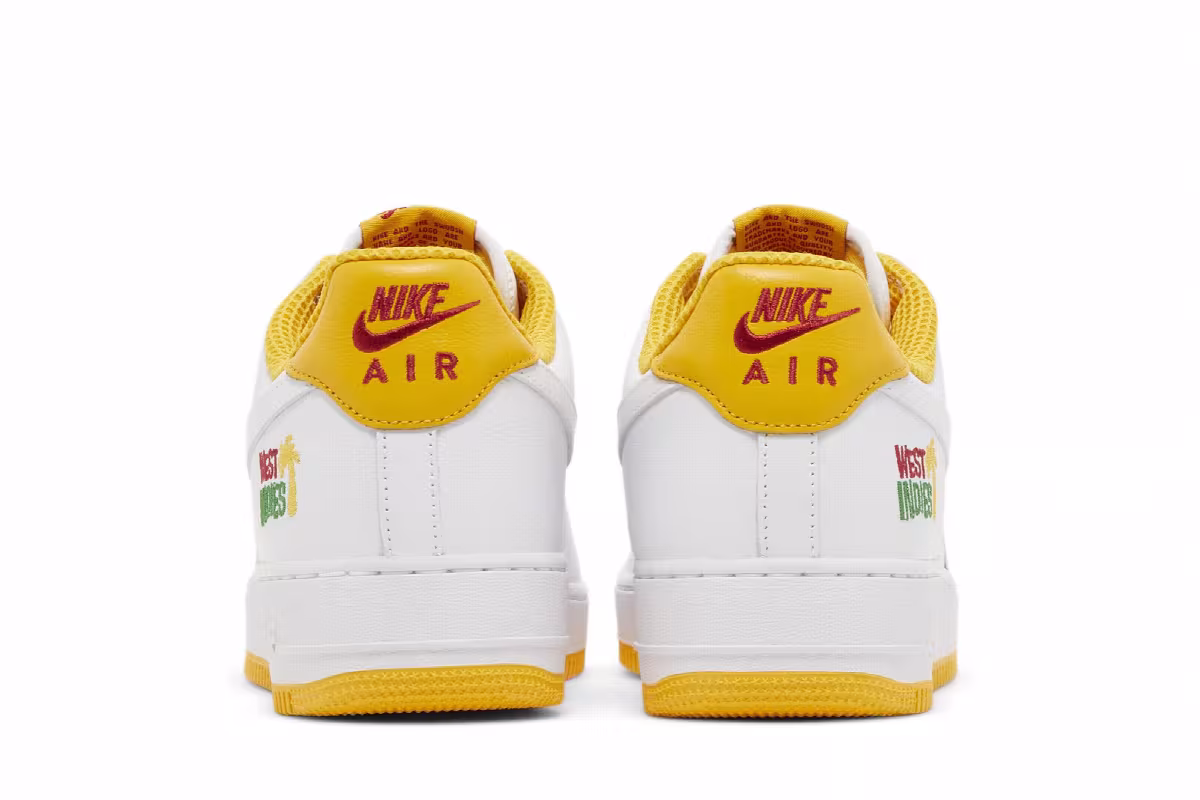 Nike Men's Air Force 1 Low West Indies - University Gold, view 7