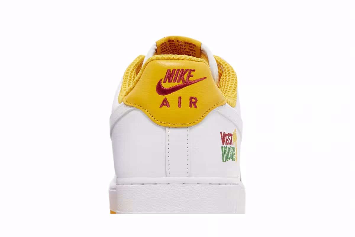 Nike Men's Air Force 1 Low West Indies - University Gold, view 8