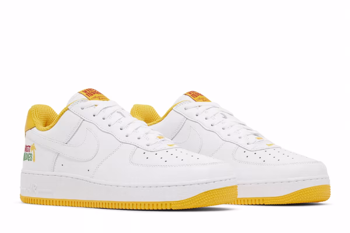 Nike Men's Air Force 1 Low West Indies - University Gold, view 9