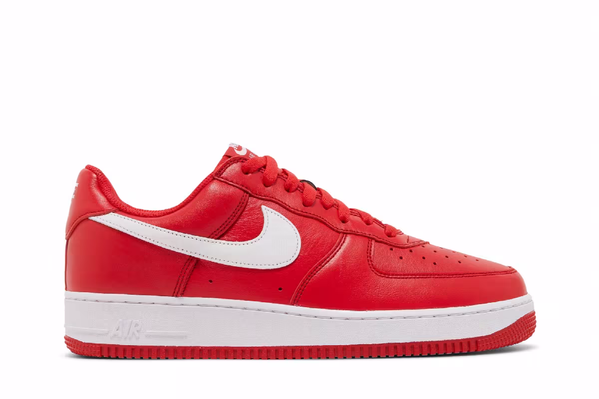 Nike Air Force 1 Low Color of the Month - University Red, view 2