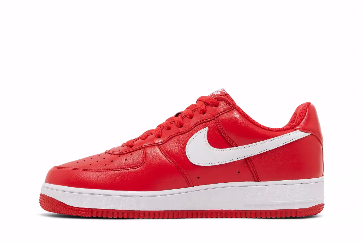 Nike Air Force 1 Low Color of the Month - University Red, view 4