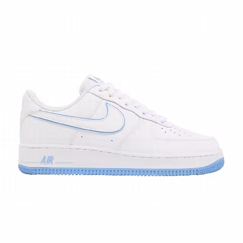 Nike Air Force 1 '07 'White University Blue'