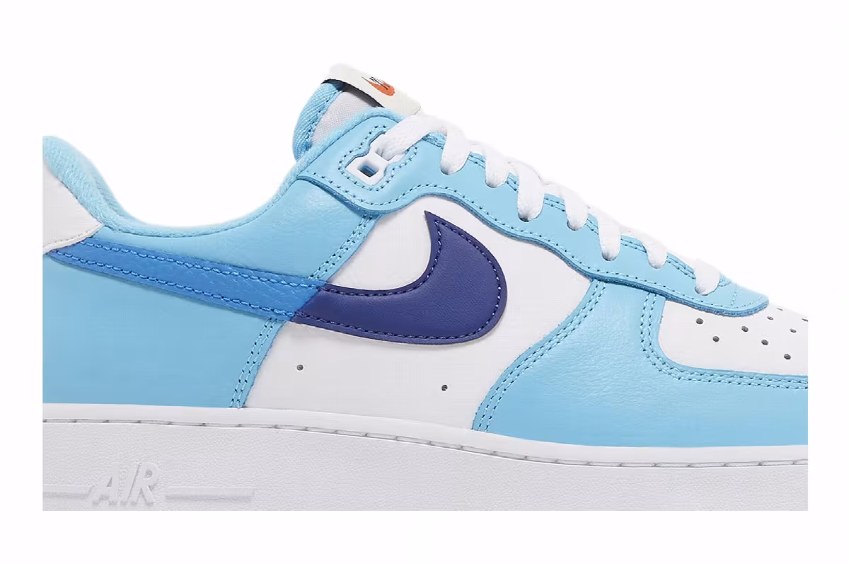 Nike Air Force 1 Split - Light Photo Blue, view 3