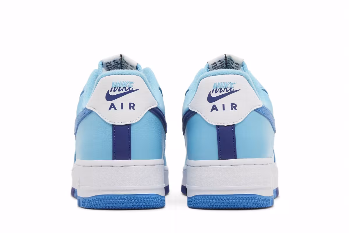 Nike Air Force 1 Split - Light Photo Blue, view 7