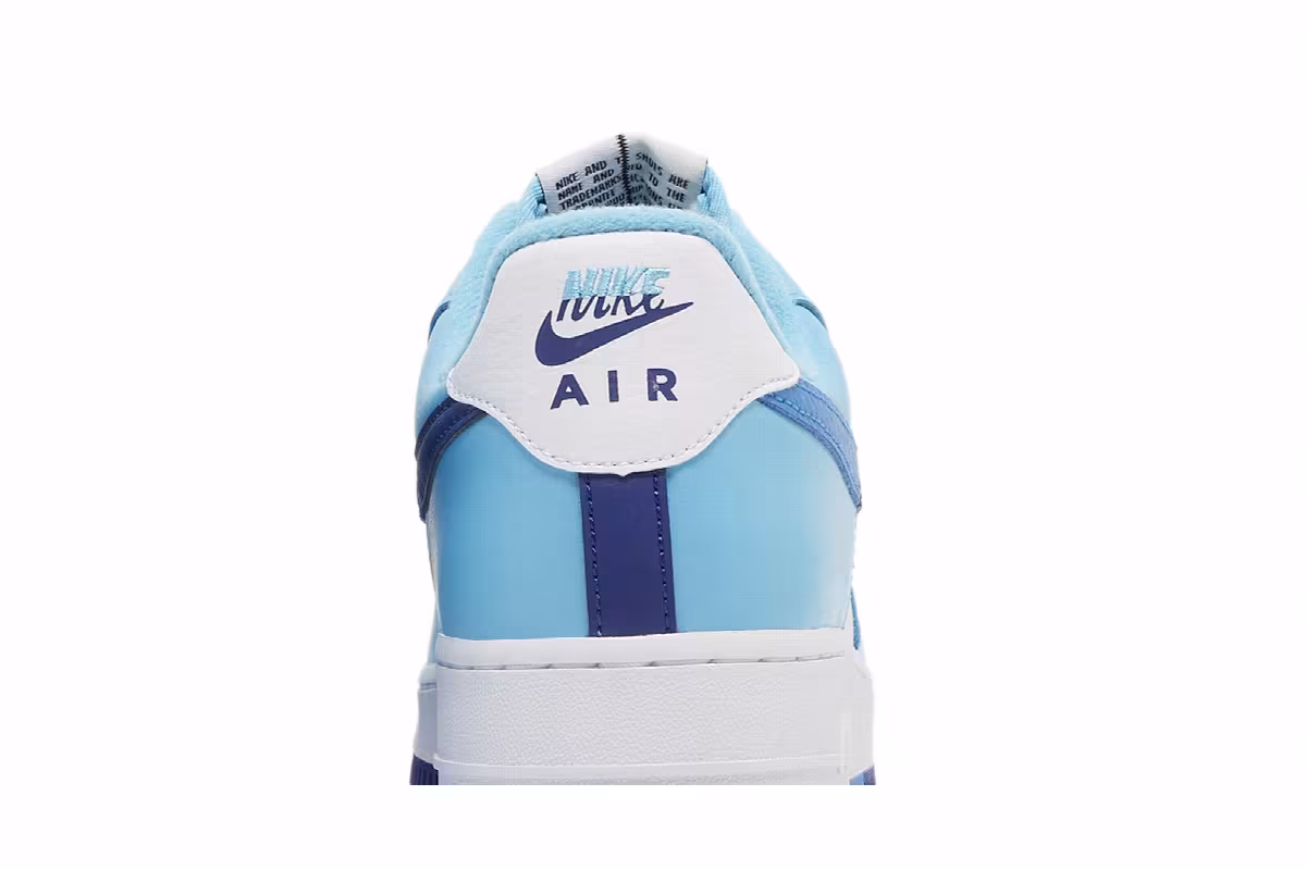 Nike Air Force 1 Split - Light Photo Blue, view 8