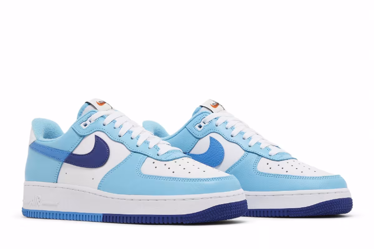 Nike Air Force 1 Split - Light Photo Blue, view 9