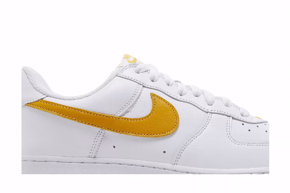 Nike Air Force 1 Low Color of the Month - White University Gold, view 3