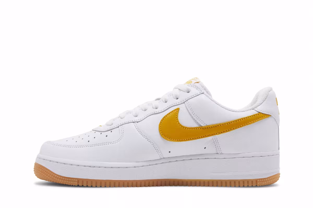 Nike Air Force 1 Low Color of the Month - White University Gold, view 4
