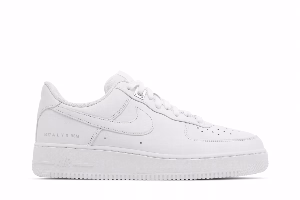 1017 ALYX 9SM x Nike Air Force 1 Low SP Triple White, view 2