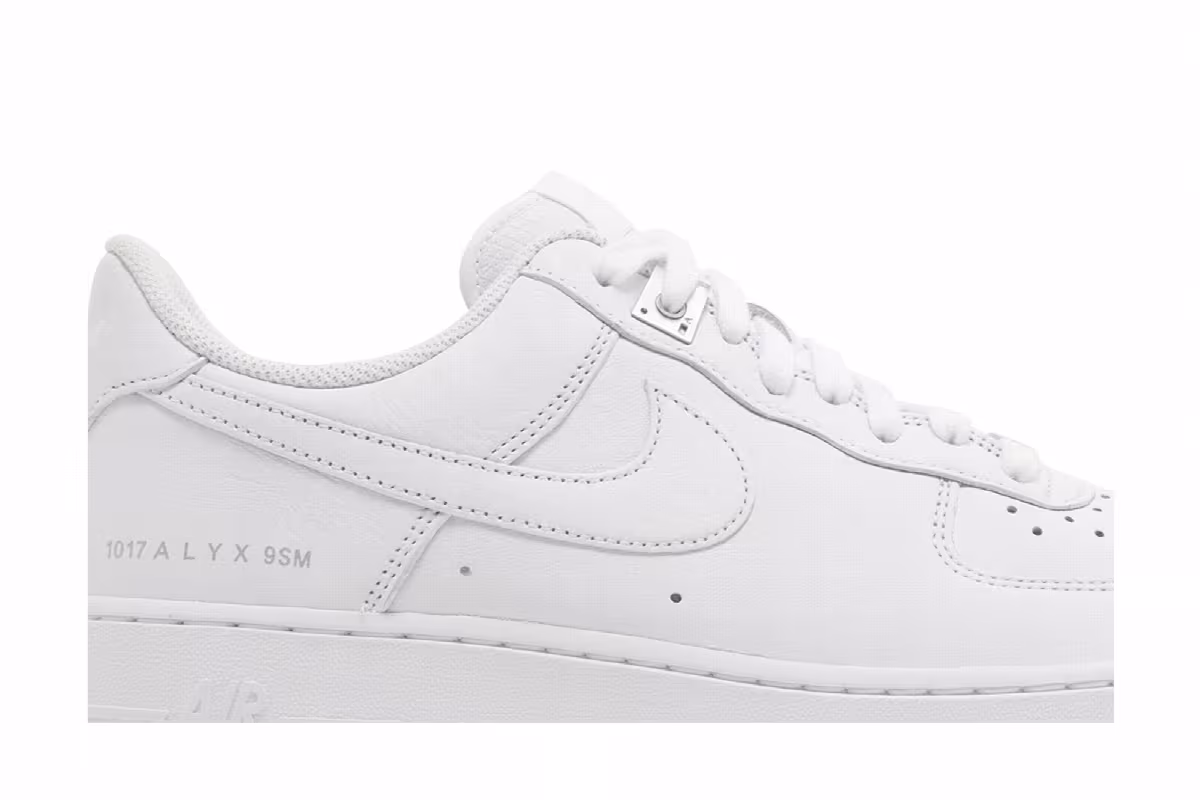 1017 ALYX 9SM x Nike Air Force 1 Low SP Triple White, view 3