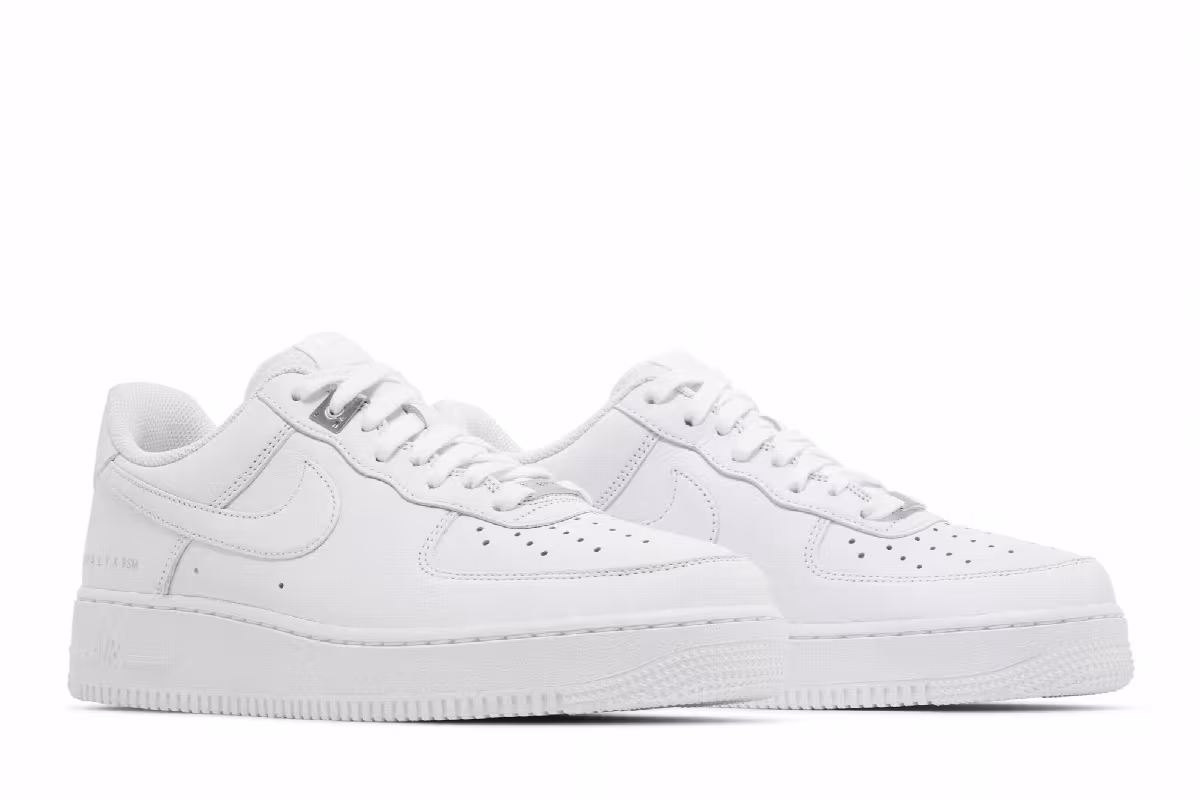 1017 ALYX 9SM x Nike Air Force 1 Low SP Triple White, view 9