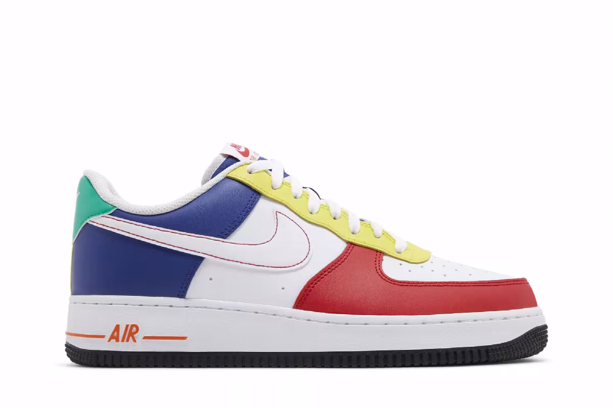 Nike Air Force 1 Low LV8 Rubik's Cube, view 2