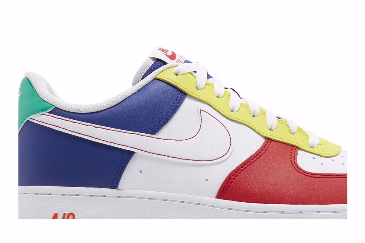 Nike Air Force 1 Low LV8 Rubik's Cube, view 3