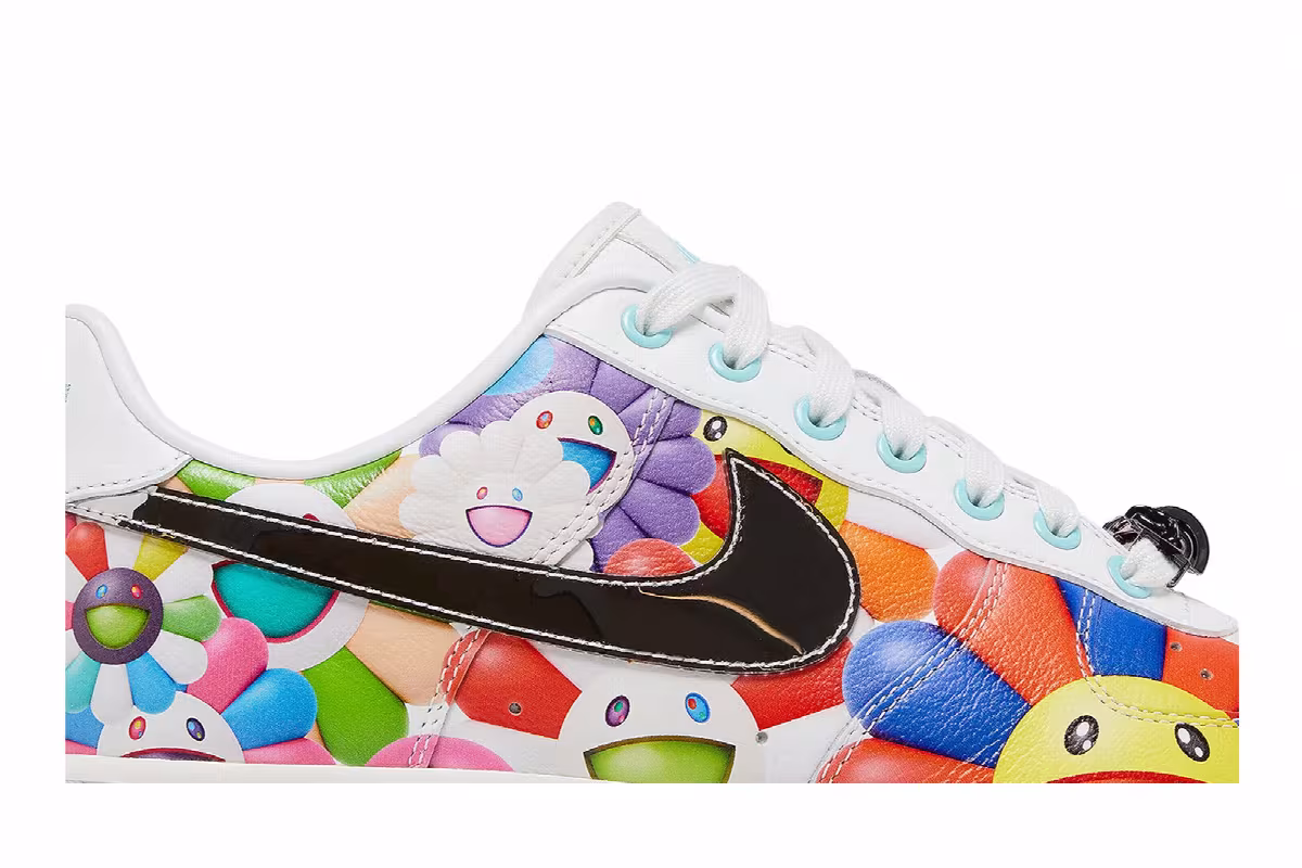 RTFKT x Takashi Murakami x Nike Air Force 1 Low Murakami Drip, view 3