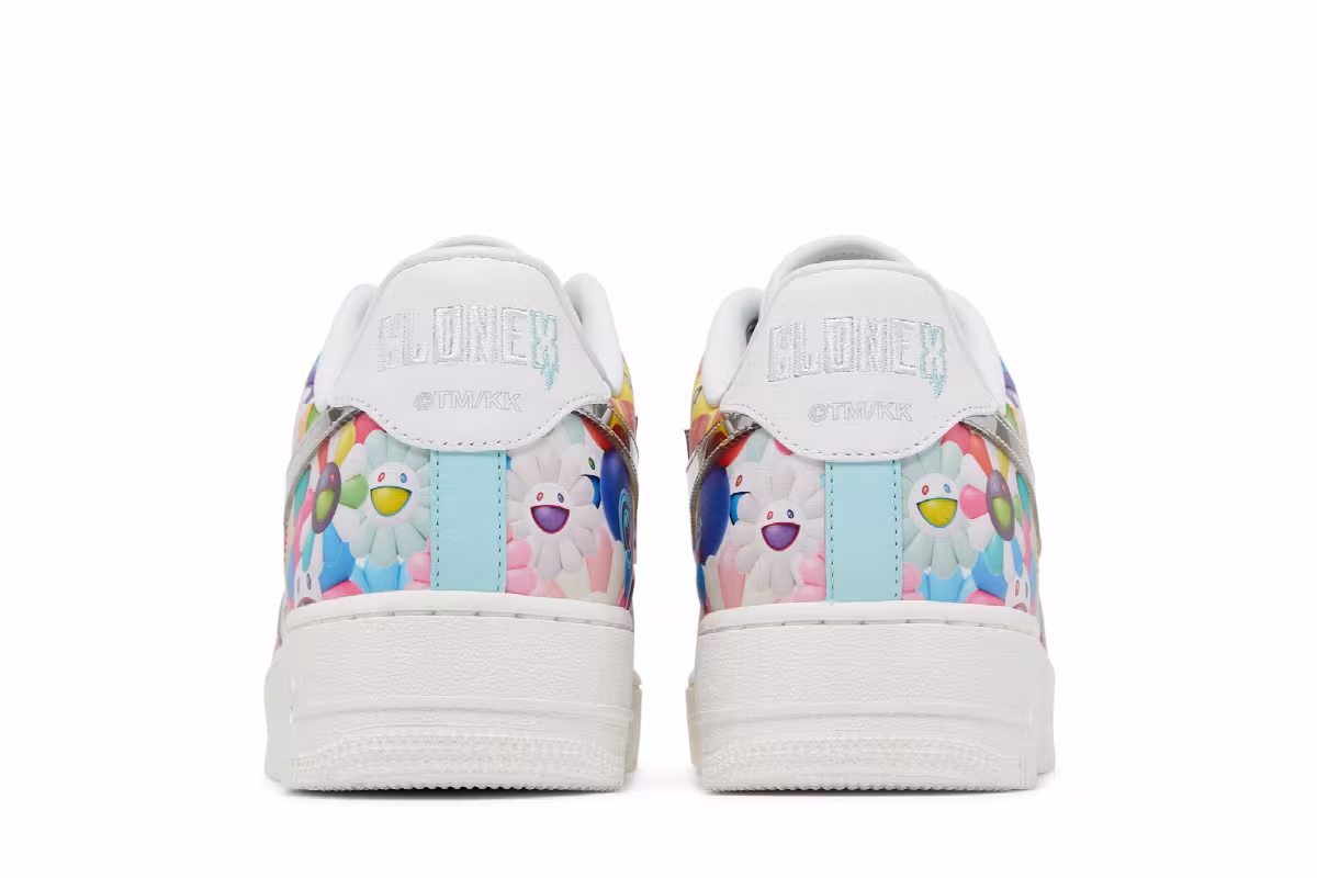 RTFKT x Takashi Murakami x Nike Air Force 1 Low Murakami Drip, view 7