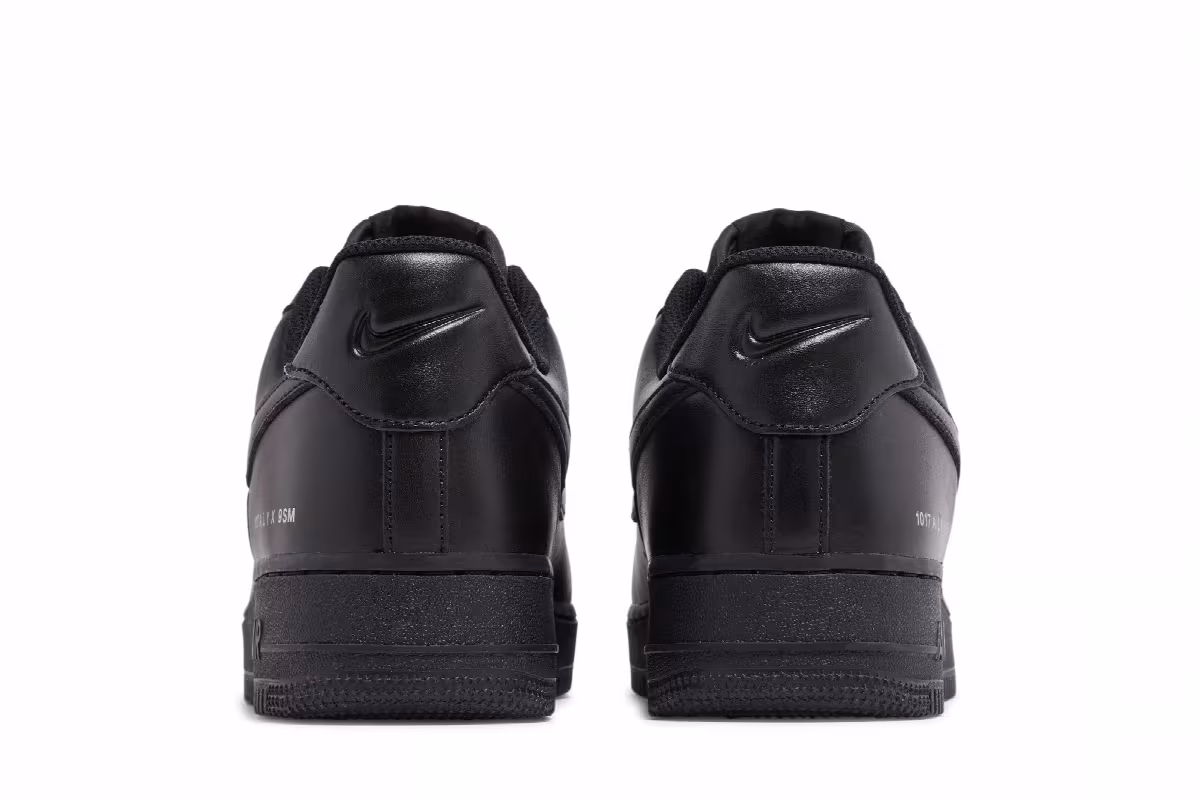 1017 ALYX 9SM x Nike Air Force 1 Low SP Triple Black, view 7
