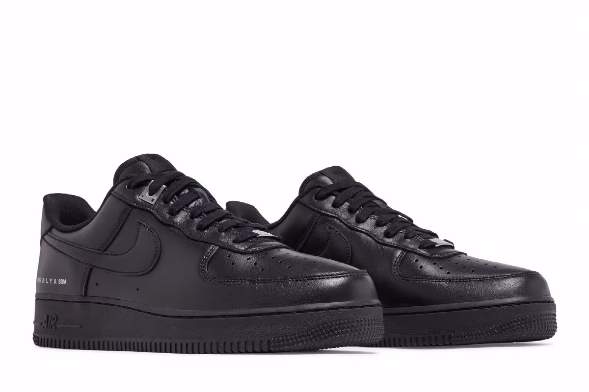 1017 ALYX 9SM x Nike Air Force 1 Low SP Triple Black, view 9