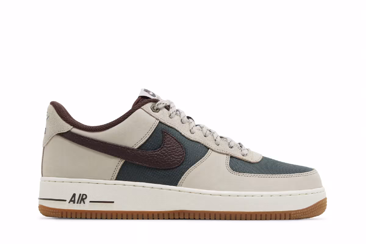 Nike Air Force 1 Low Cream Vintage Green, view 2