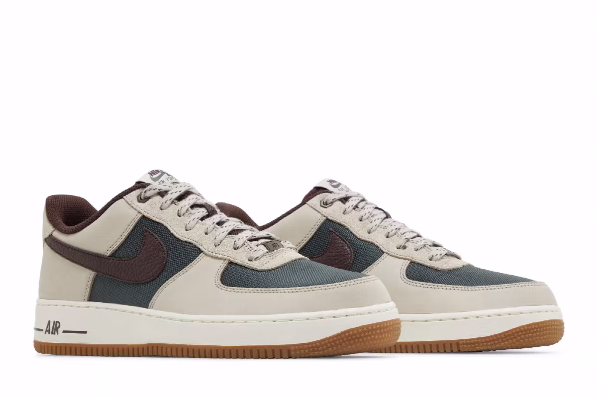 Nike Air Force 1 Low Cream Vintage Green, view 9