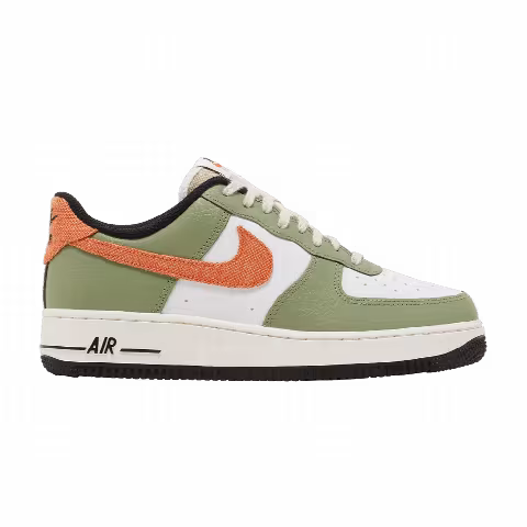 Nike Air Force 1 '07 'Oil Green Orange'