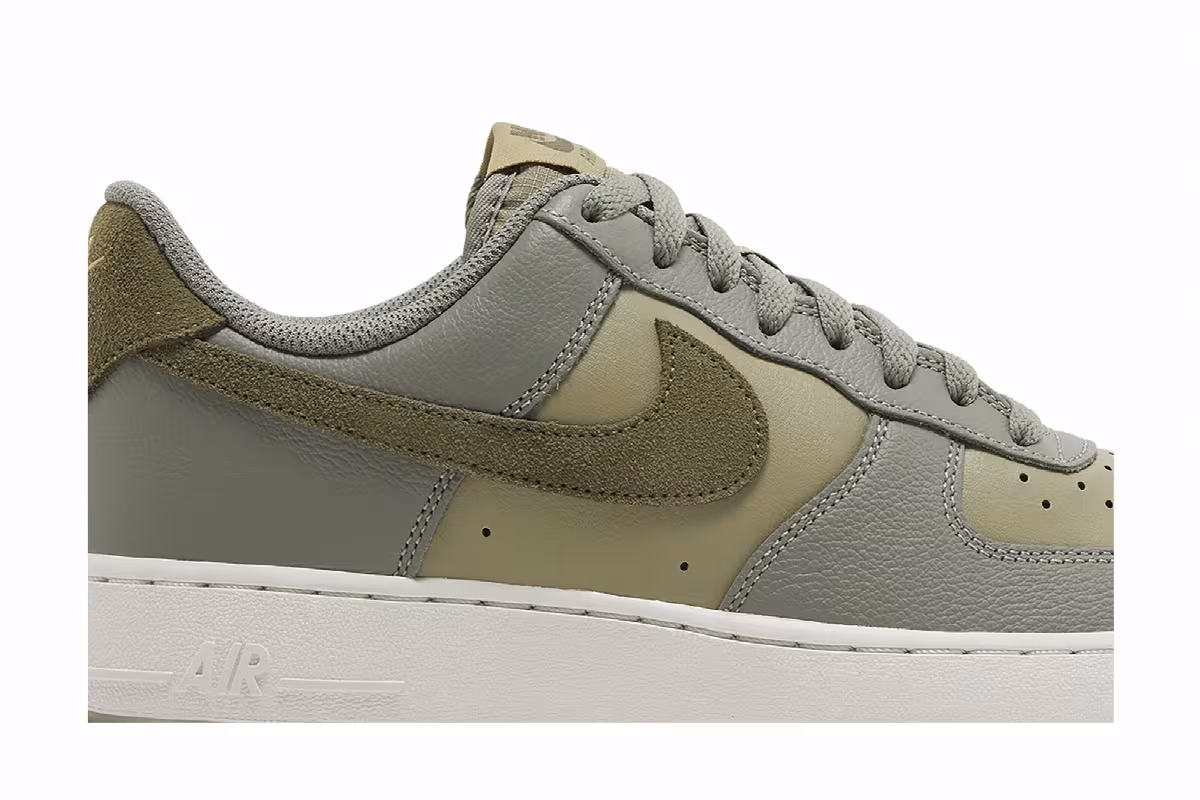 Nike Air Force 1 Dark Stucco Medium Olive, view 3