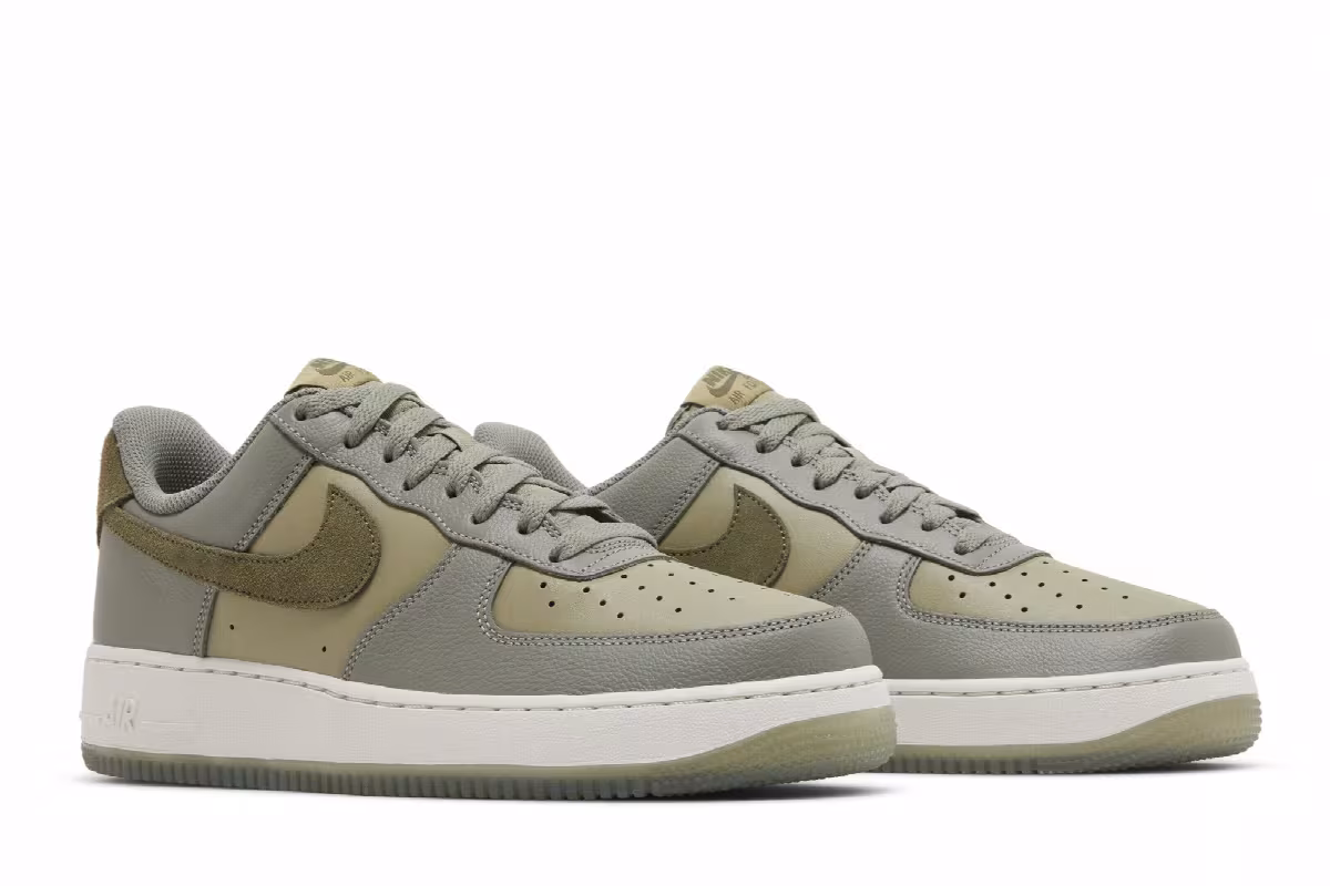 Nike Air Force 1 Dark Stucco Medium Olive, view 9