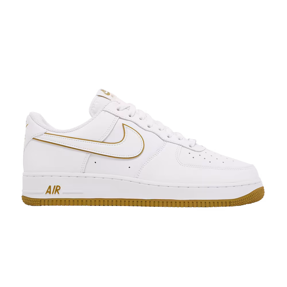 Nike Air Force 1 White Bronzine
