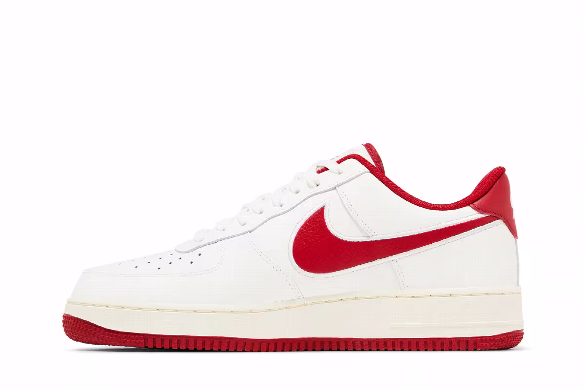 Nike Air Force 1 Sail Gym Red, view 4