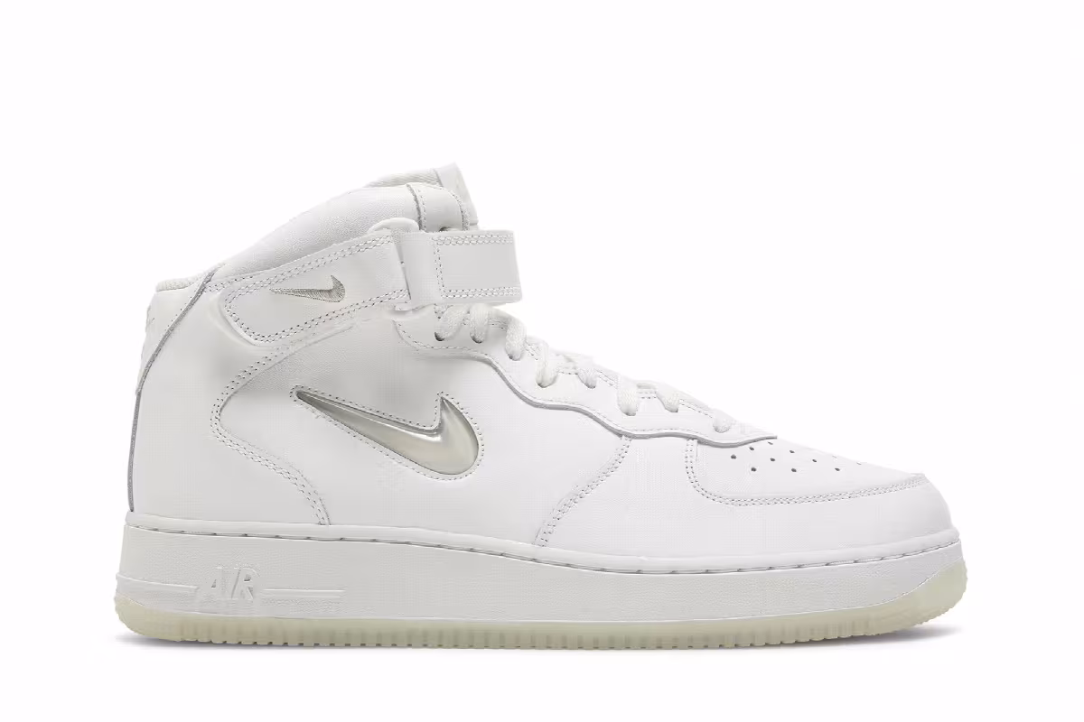 Nike Air Force 1 Mid Color of the Month - Summit White, view 2