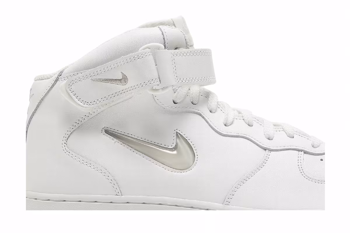 Nike Air Force 1 Mid Color of the Month - Summit White, view 3