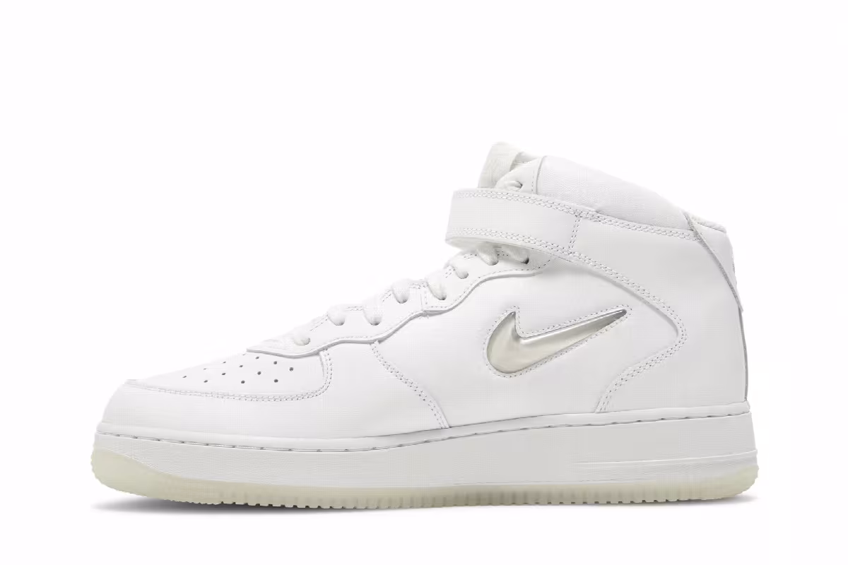 Nike Air Force 1 Mid Color of the Month - Summit White, view 4
