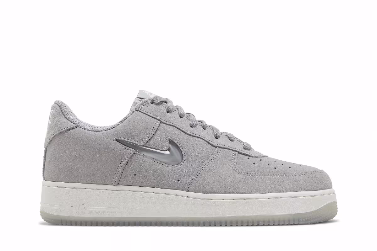 Nike Air Force 1 Jewel Color of the Month - Light Smoke Grey, view 2