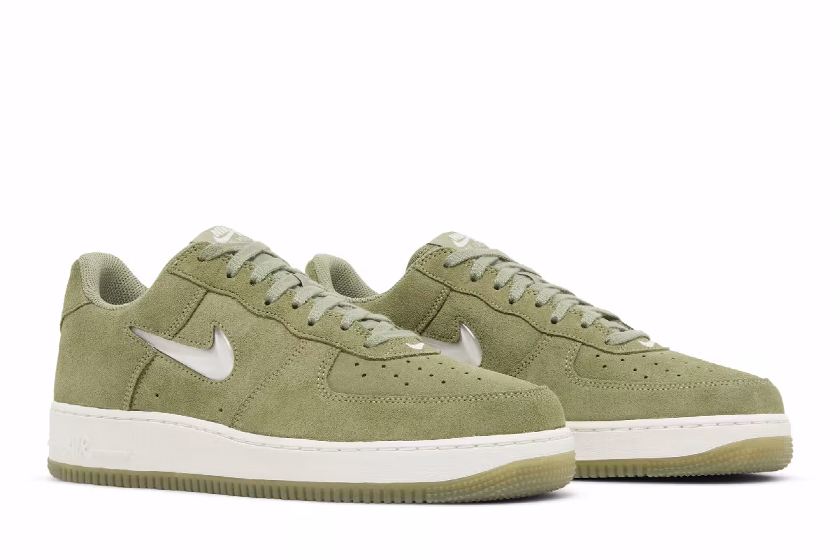 Nike Air Force 1 Jewel Color of the Month - Oil Green, view 9