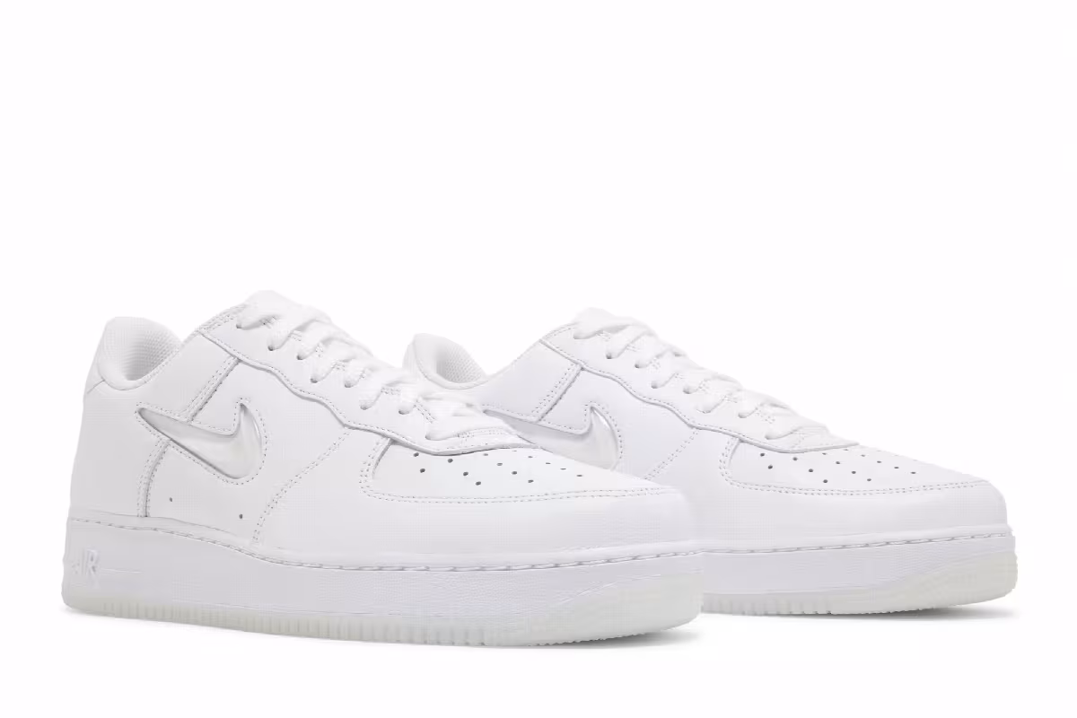 Nike Air Force 1 Jewel Color of the Month - Triple White, view 9
