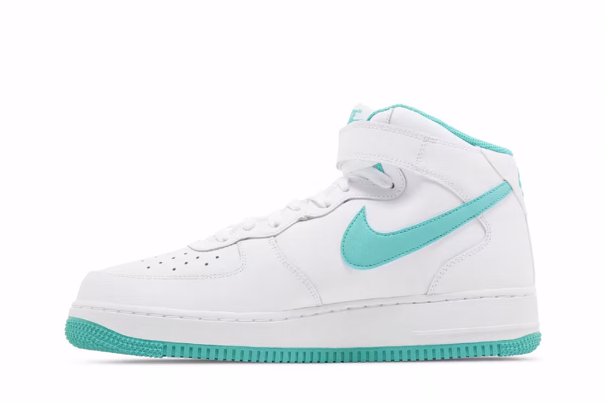 Nike Air Force 1 Mid Clear Jade, view 4