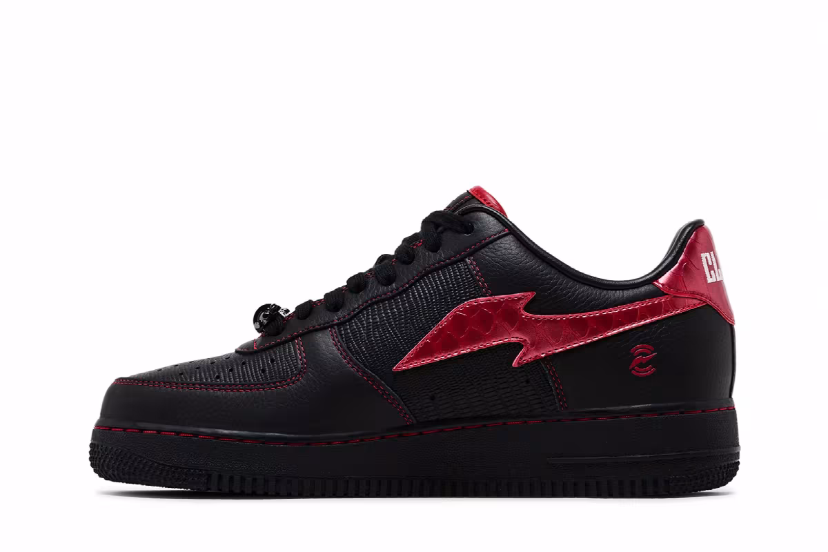 RTFKT x Nike Air Force 1 Low Demon, view 4