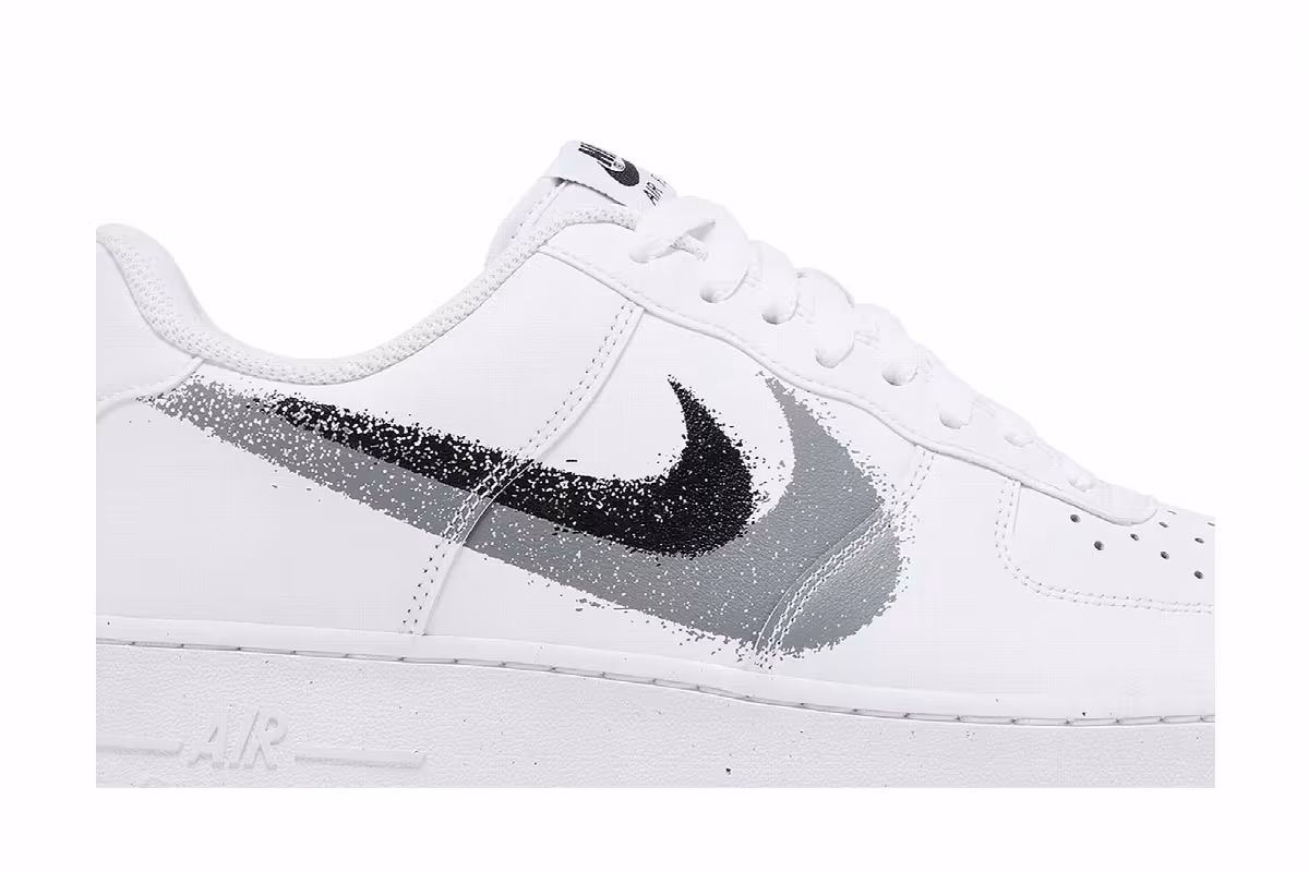 Nike Air Force 1 Spray Paint Swoosh, view 3