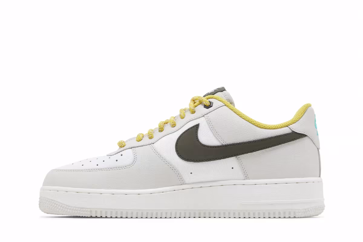 Nike Air Force 1 Low Premium Light Bone Cargo Khaki, view 4