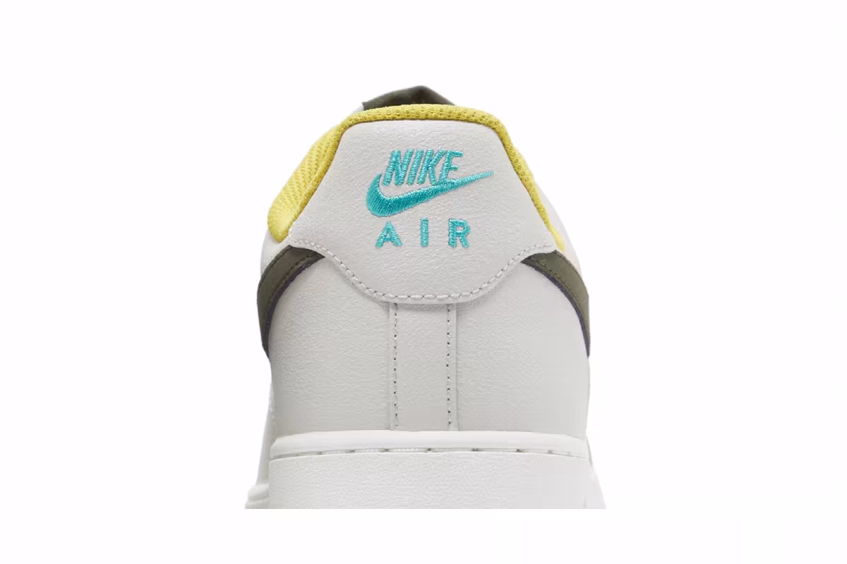 Nike Air Force 1 Low Premium Light Bone Cargo Khaki, view 8