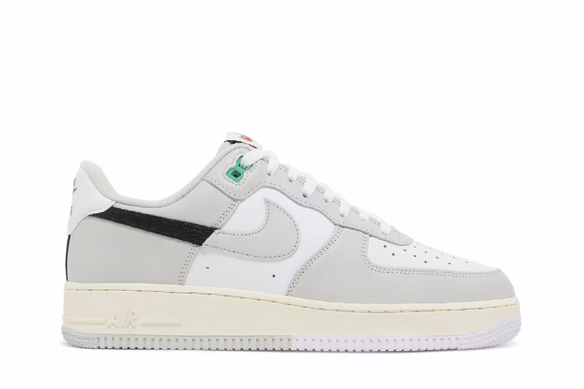 Nike Air Force 1 Split - Light Silver, view 2