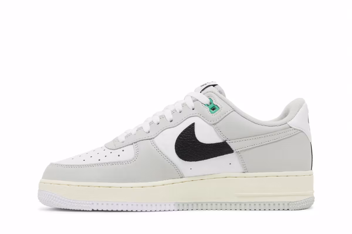Nike Air Force 1 Split - Light Silver, view 4