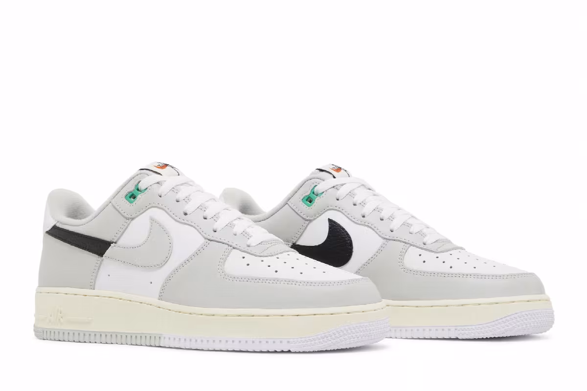 Nike Air Force 1 Split - Light Silver, view 9