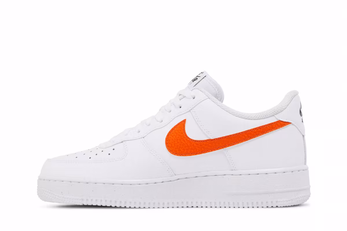 Nike Air Force 1 Spray Paint Swoosh - Safety Orange, view 4