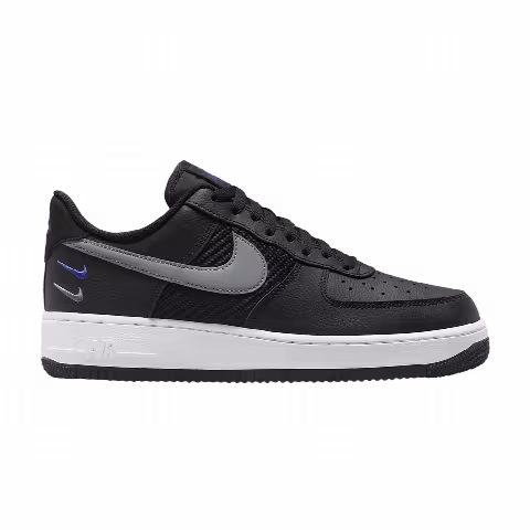 Nike Air Force 1 '07 'Double Swoosh - Black Racer Blue'