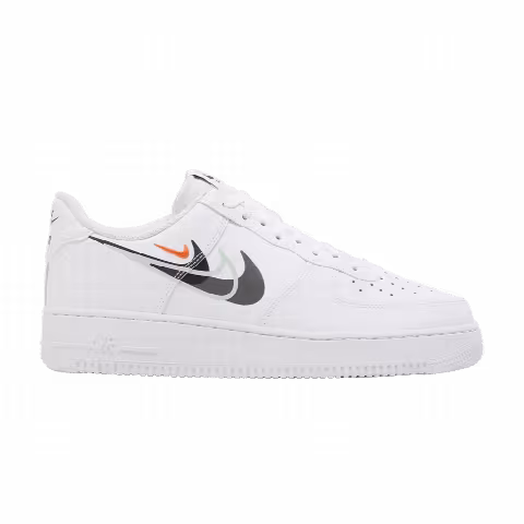 Nike Air Force 1 '07 'Multi Swoosh - White Black'