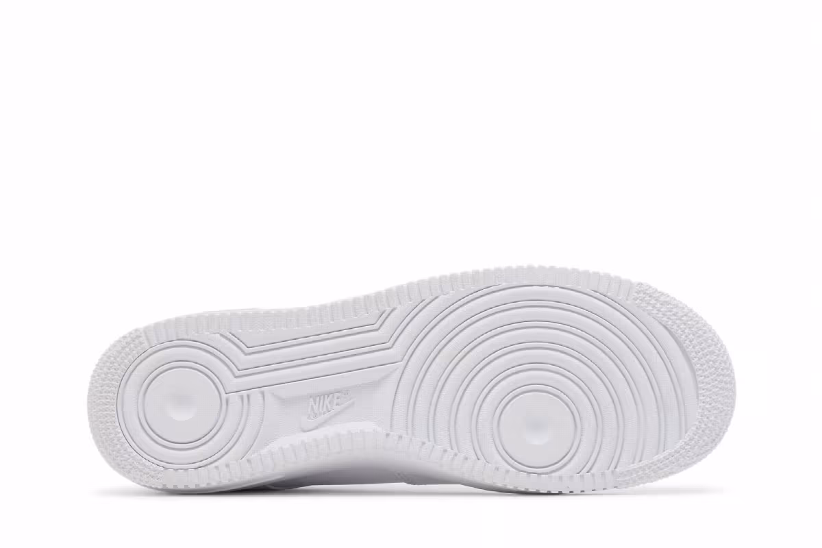 Nike Air Force 1 Multi Swoosh - White Black, view 5